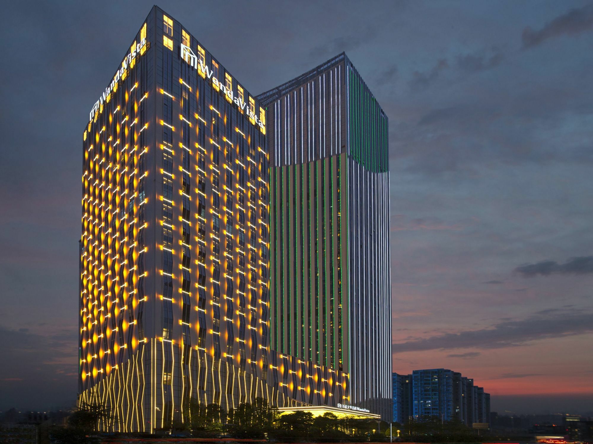 Hotel Wanda Vista Nanning Exterior foto